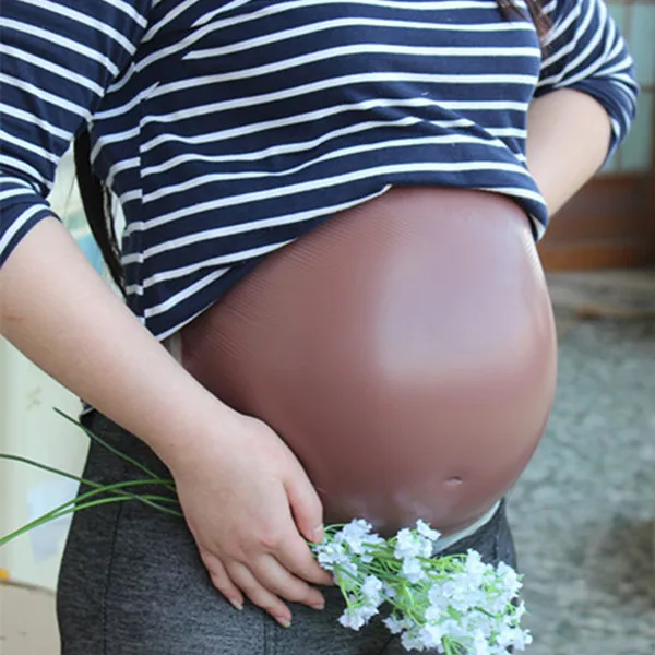 1 шт. Новинка: искусственный животик для детей 4 5 месяцев силиконовый Желейный