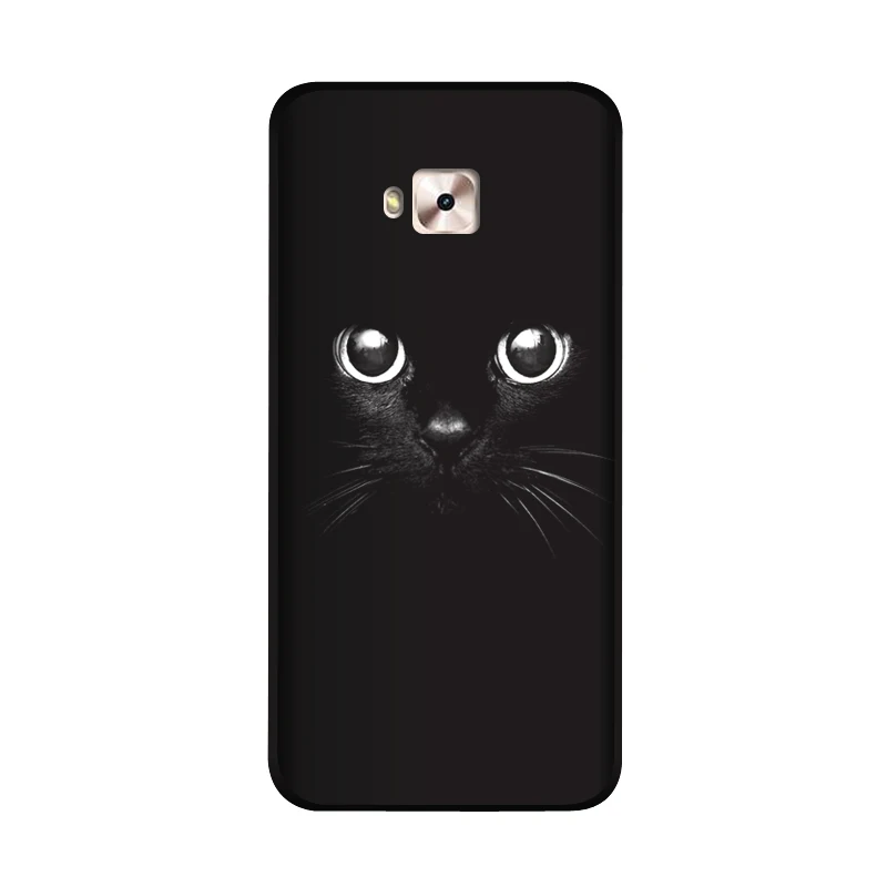 17 QAQsam Мягкий силиконовый чехол для Asus Zenfone 4 Selfie Pro ZD552KL чехол с рисунком Матовый Телефон для Asus ZD552KL Чехлы Funda - Цвет: 17