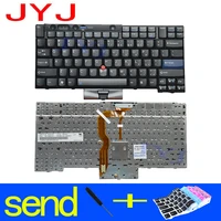 new laptop keyboard for lenovo thinkpad t410 t420 x220 t510 t510i t520 t520i w510 w520 send a transparent protective film
