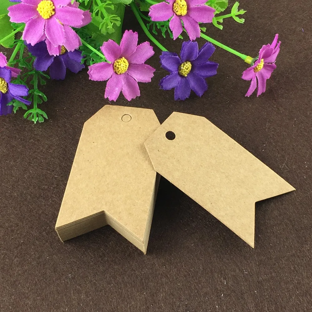 200 шт. ярлыки для ювелирных изделий 7 х4 см|gift bags recycled paper|paper lanterns for christmasgift bag paper |