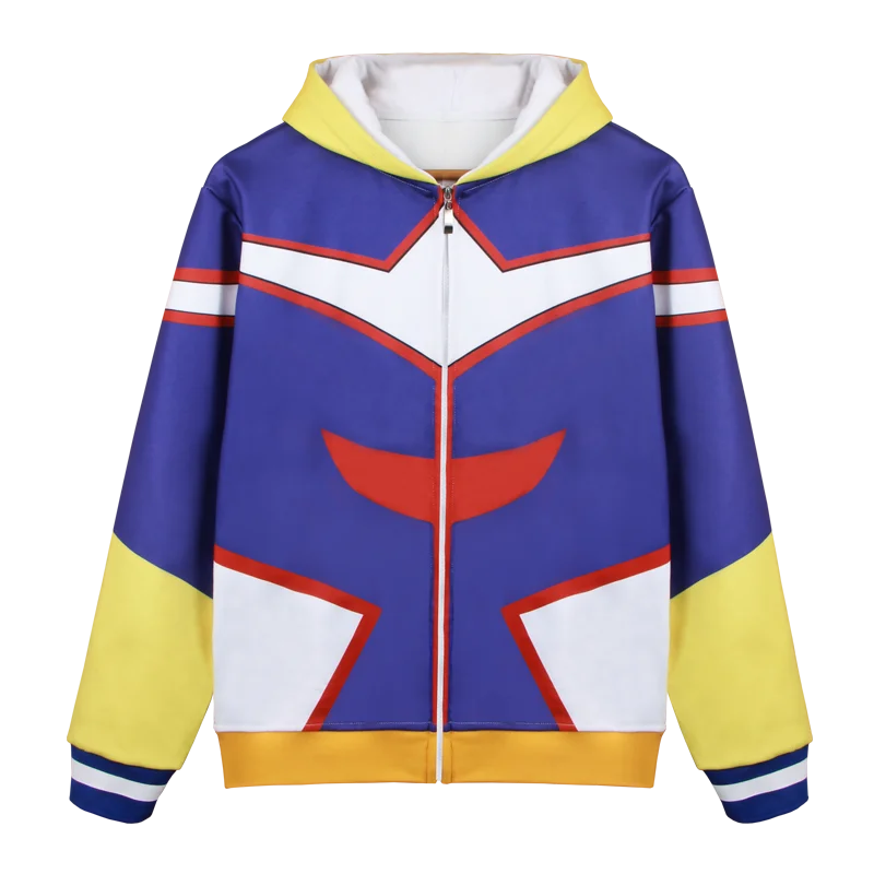 Пальто на молнии с надписью My Hero academic All Might Izuku Midoriya куртка в стиле аниме Boku no