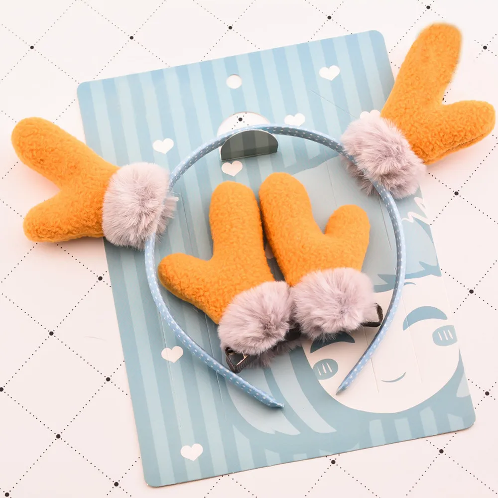 Детские заколки для волос PARRY Infant заколка с ушками оленя маленьких девочек милый