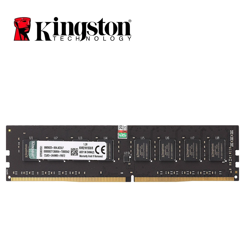 

Kingston Memory RAM DDR4 8G 2133MHz CL15 1.2V 2X8G 288-Pin PC4-17000 Desktop Memory