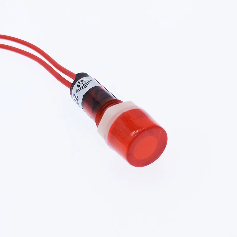 10 шт. сигнальная лампа XDN1 световой индикатор мощности красный зеленый 220 В