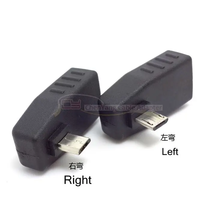 Угловой левый V8 Micro USB OTG и правый адаптер хоста коннектор функция|micro usb to mini