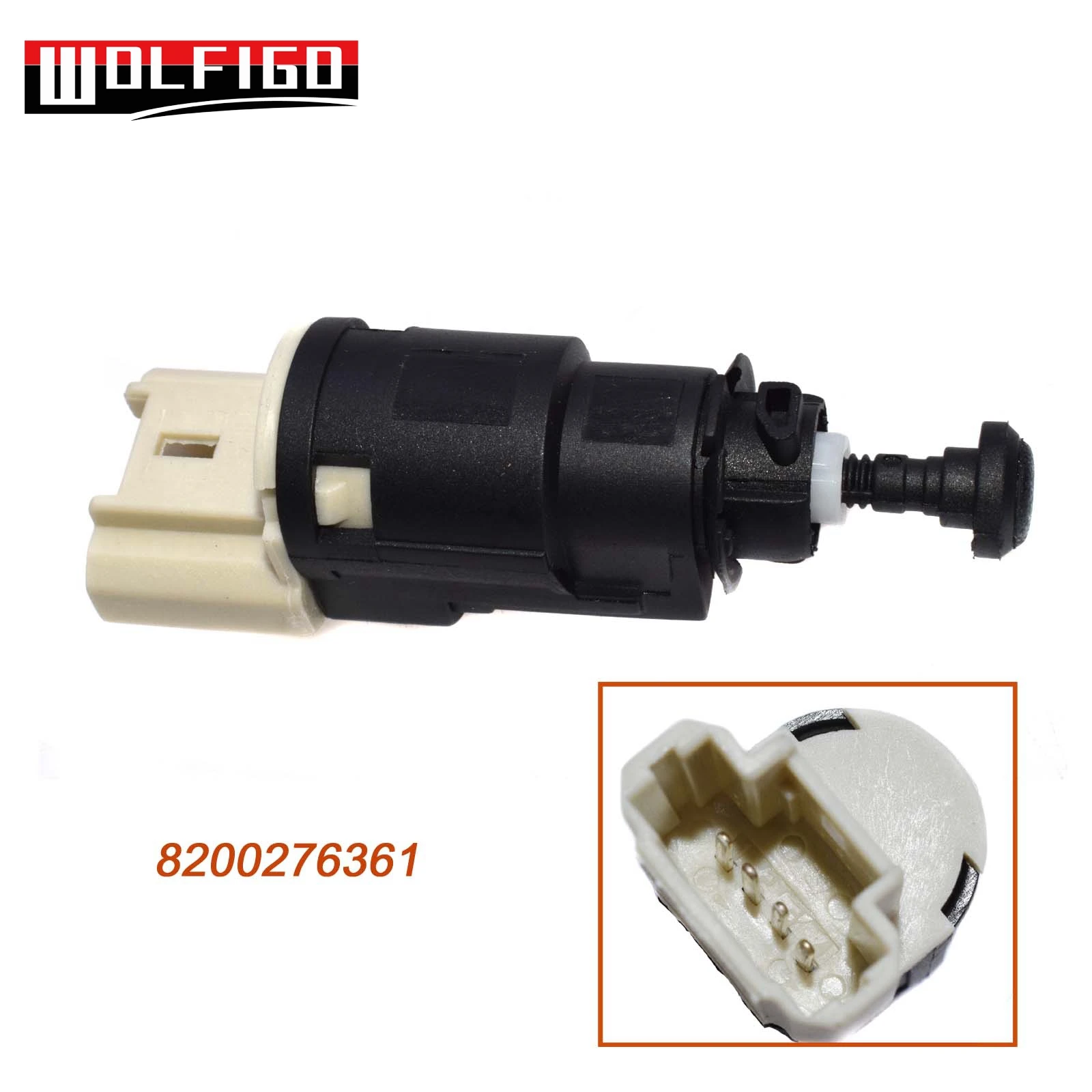 Выключатель стоп сигнала WOLFIGO для RENAULT KANGOO CLIO II DACIA LOGAN I 8200276361 8200 276 361 7700414986