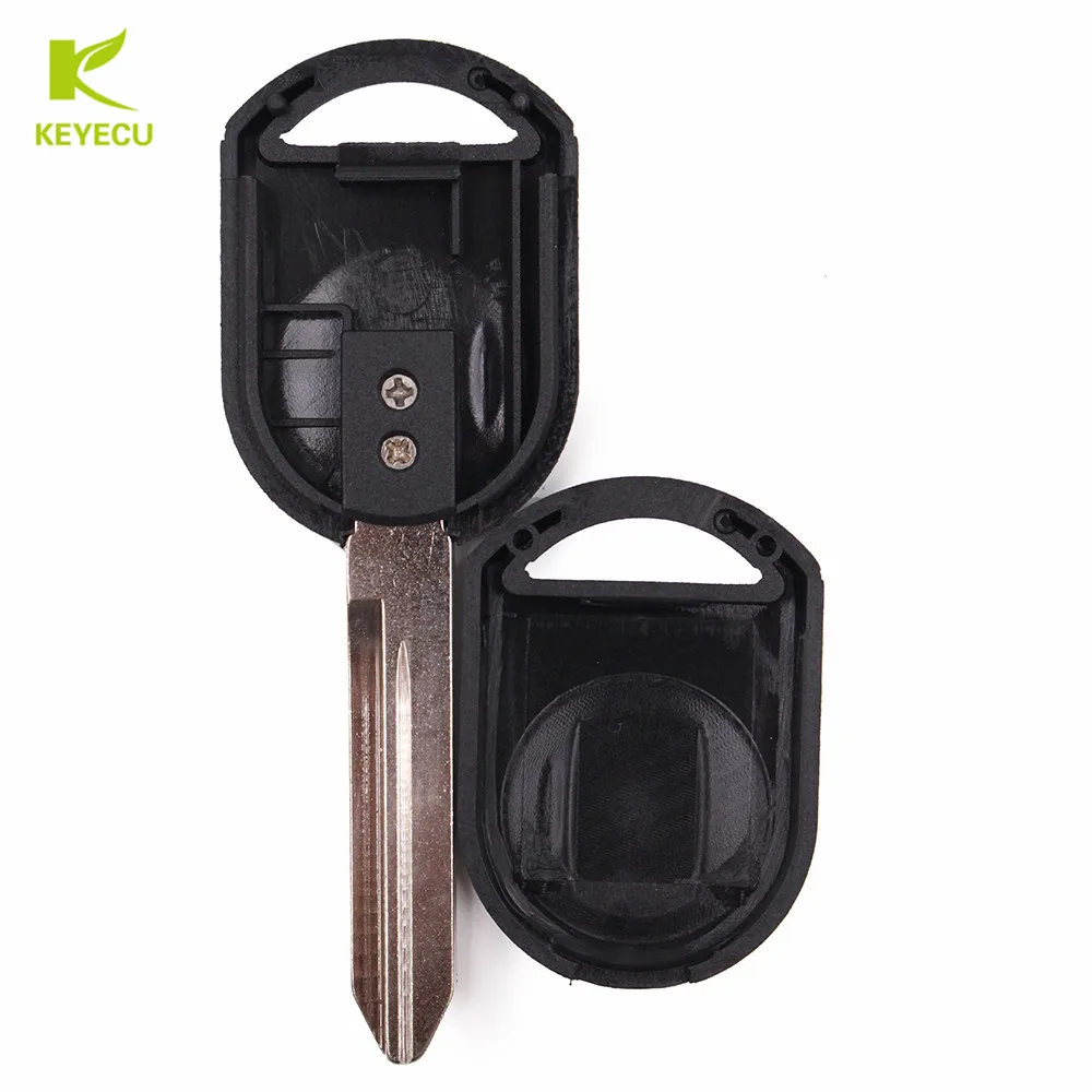 Запасной чехол KEYECU для ключей транспондера без рисунка Ford Edge Escape F150 F250 экспедиция