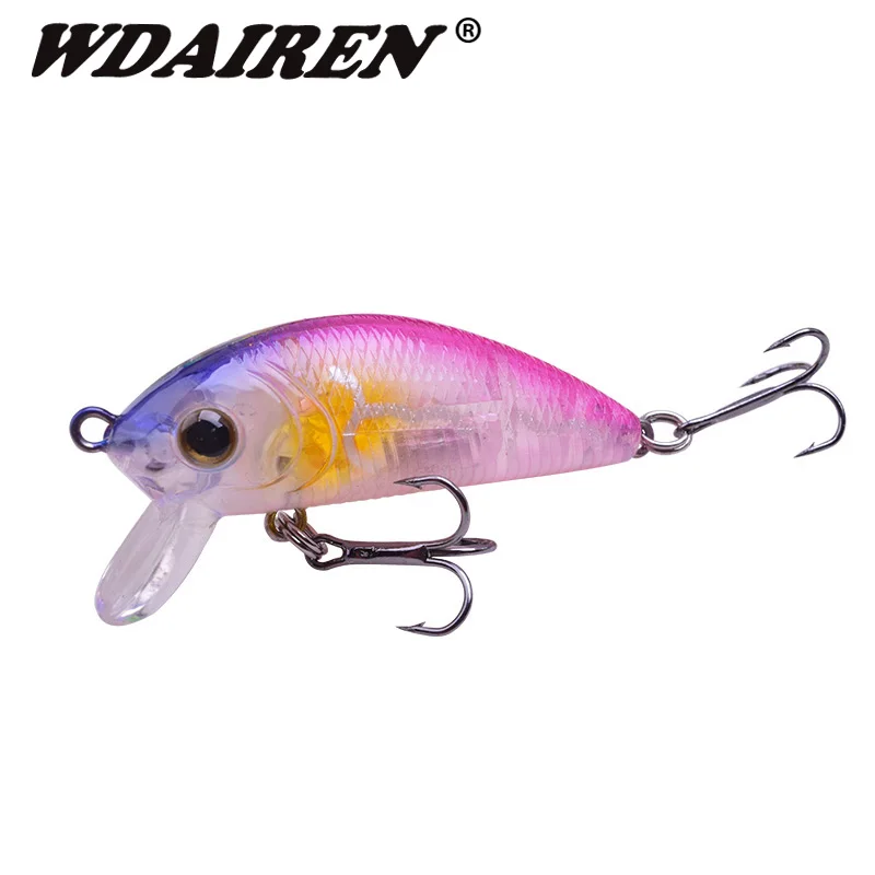 1Pcs Minnow Fishing Lure 50mm 4.5g Top water Wobblers Artficial Hard Baits For Bait Carp Isca Crankbaits tackle FA-542 | Спорт и