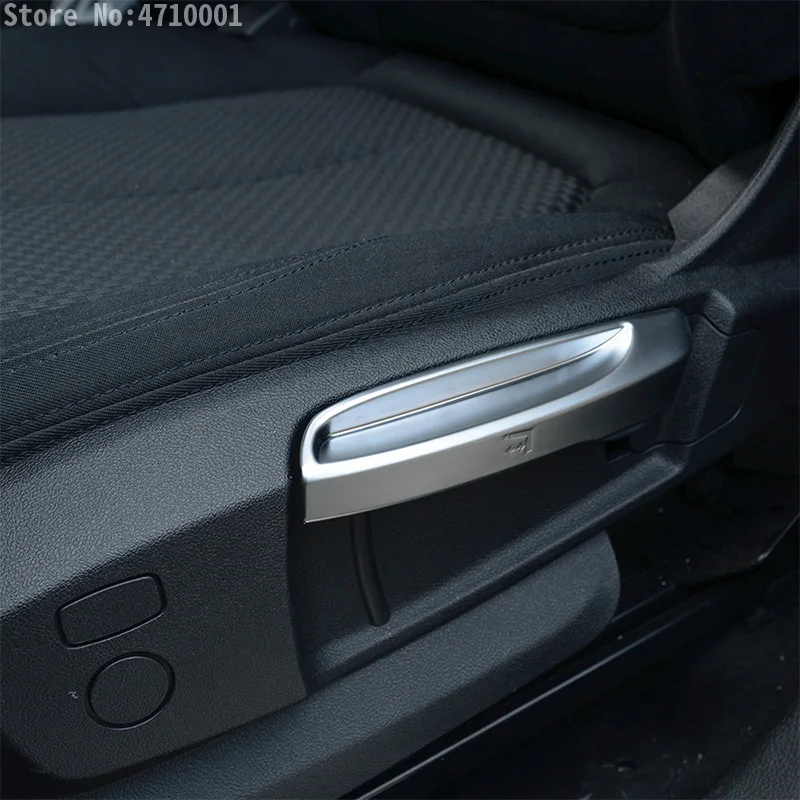 2 шт. хромированные кнопки регулировки сиденья для BMW серии F45 F46 218i 2015 2017|Лепнина
