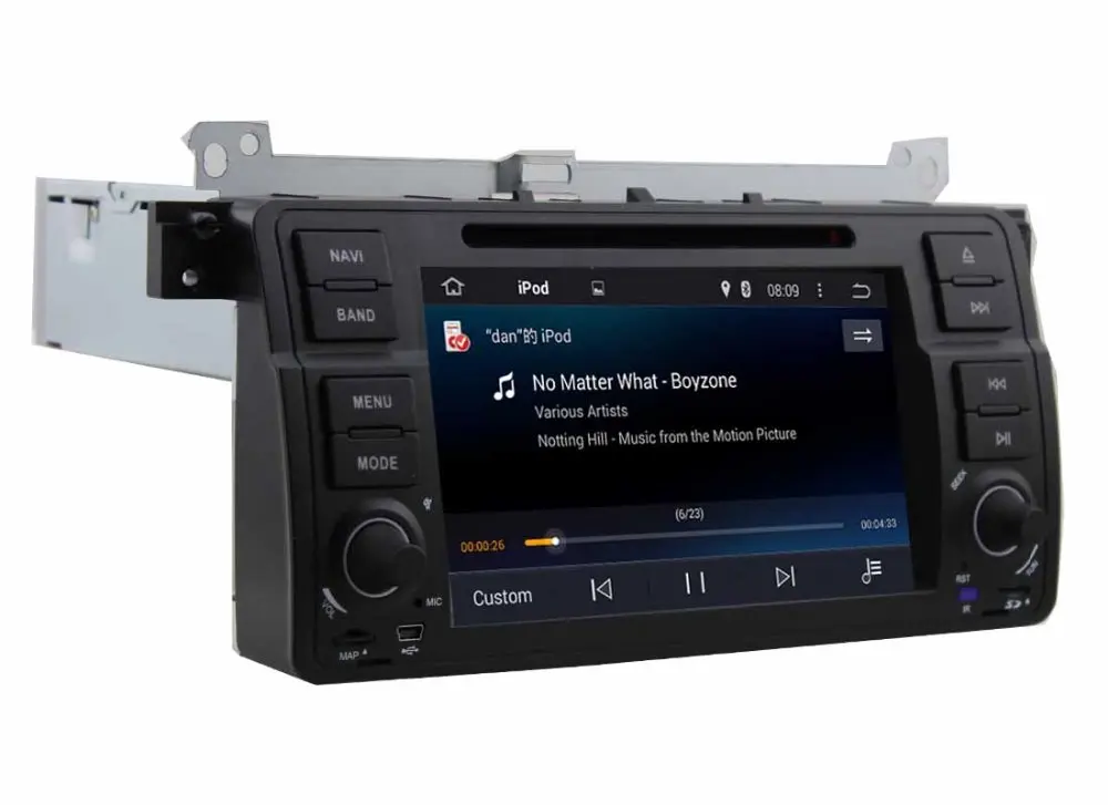 Четырехъядерный процессор dvd-плеер для BMW E46 Android 5.1 DVD GPS Navi Bluetooth радио RDS USB рулевое