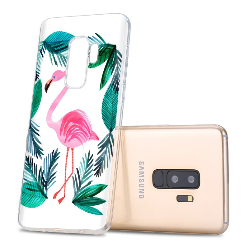 Чехол KISSCASE Girly с узором для Samsung galaxy a5 2017 Galaxy S7 Edge Note 9 8 S9 S8 Plus S6 фламинго чехлы Coque |