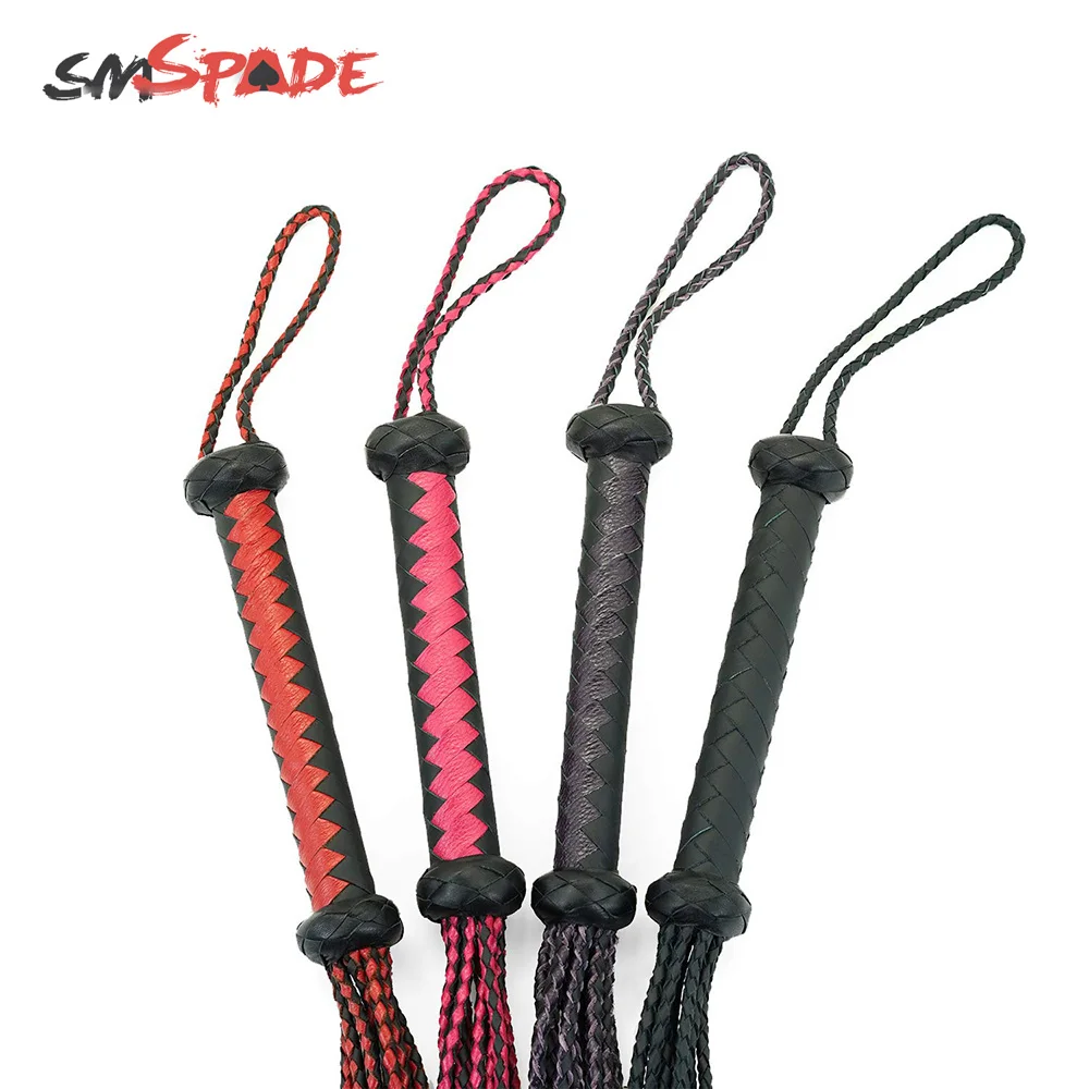 Черно-красная плетеная ручная работа SMSPADE бондаж бутик флирт с лошадью для
