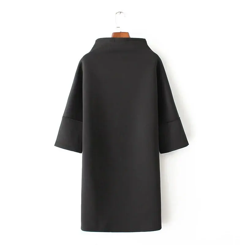 2018 весеннее Новое Европейское модное женское пространство хлопок воротник