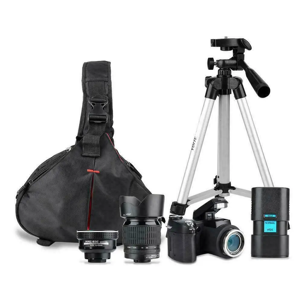 Цифровая видеокамера HD D7300 33MP широкоугольный объектив 24x оптический телескоп