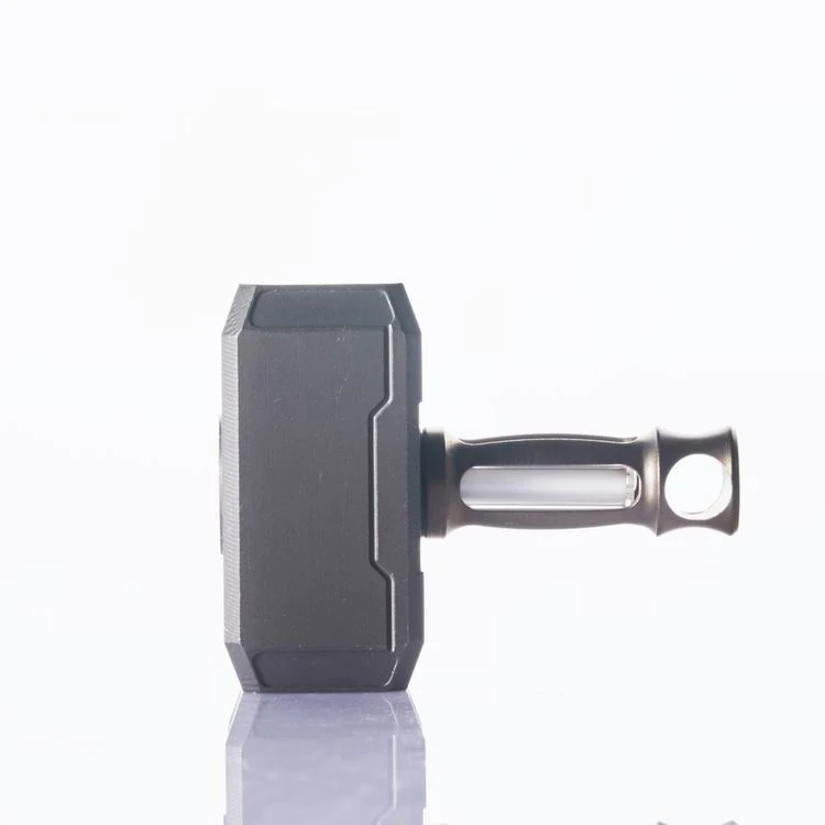 Wash stone color EDC титановый сплав нож бусины с Тритиевой газовой трубкой кулон Паракорд DIY украшения Титан выживания EDC многофункциональные инструменты - Цвет: Wash stone color