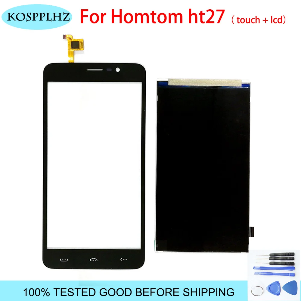 ЖК-дисплей для homtom ht27 + сенсорный экран Замена с бесплатными инструментами |