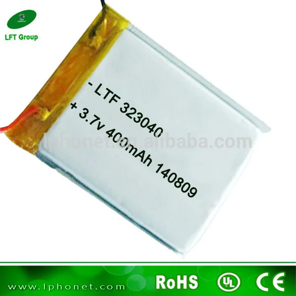 LFT323040 alibaba express в электронике 3 7 400 мАч литий полимерный аккумулятор|3.7v 400mah|400mah