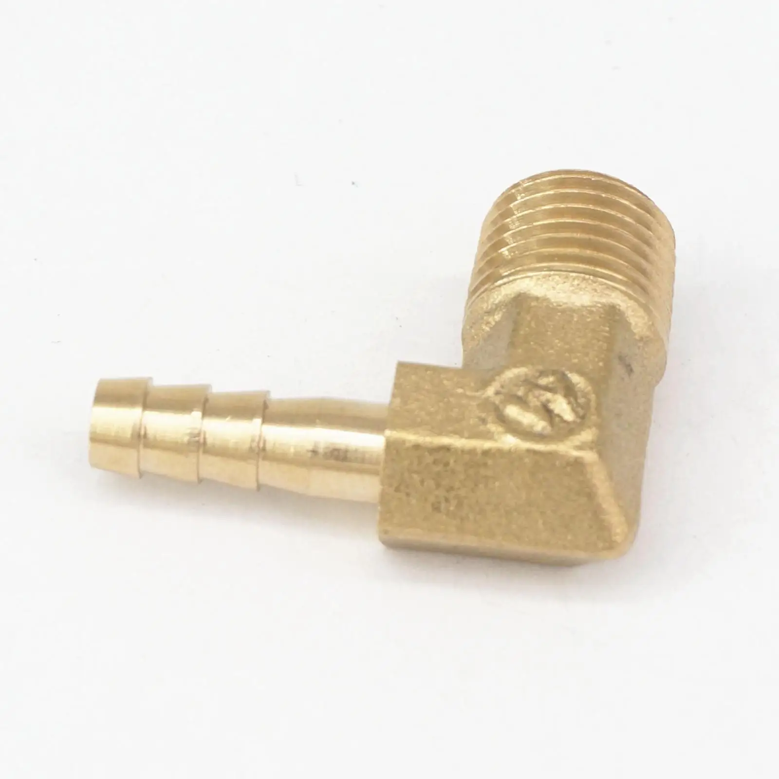 Лот 2 шлангов I/D 6 мм x 1/4 "BSP штыревой резьбовой локоть латунный соединитель муфты