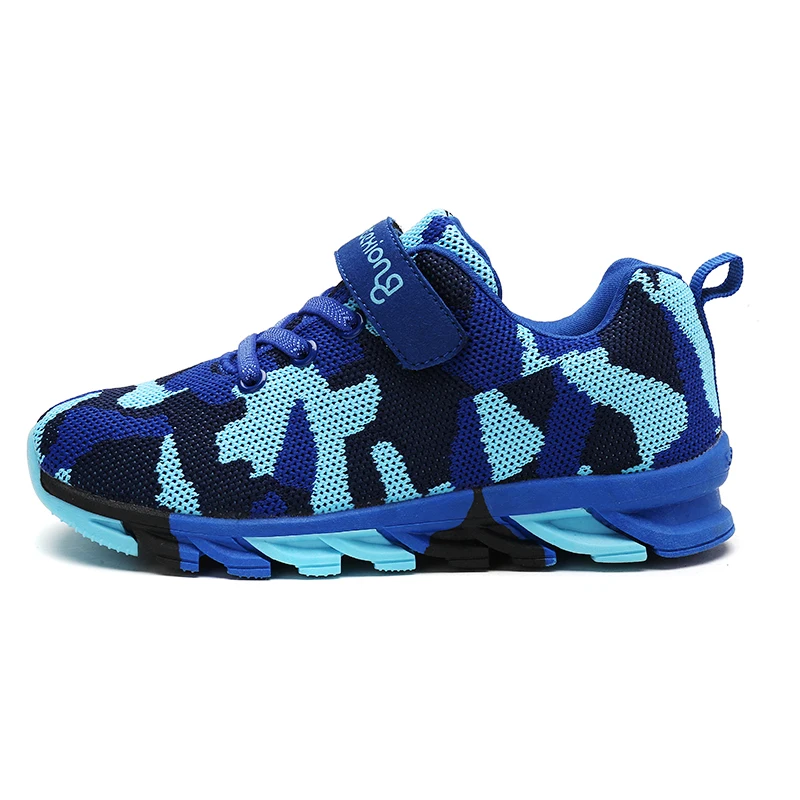 Mesh Sport Breathable Fashion Print Little Boy Shoe 3 4 5 6 