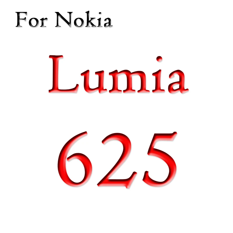 9 H закаленное Стекло защита экрана Флим Для Microsoft Nokia Lumia 1020 x 640XL X2 435 540 930 950 XL 530 730 550 650 1520 1320 - Цвет: Lumia 625