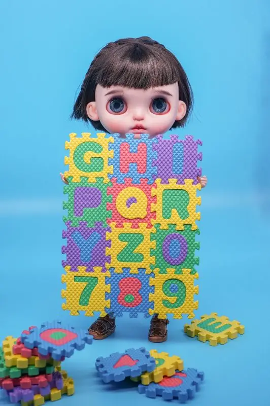 1 шт. Симпатичный мини пол с буквами 20*15 см для blyth azone licca ob 1/6 1/8 1/12 bjd кукольный