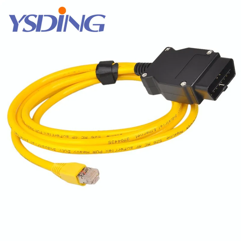 Высокая производительность ESYS V57.2 кабель для передачи данных bmw ENET Ethernet в OBD OBD2