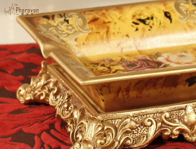 Michou Rui Florence Европейский королевский люкс Ретро пепельница подарок украшения