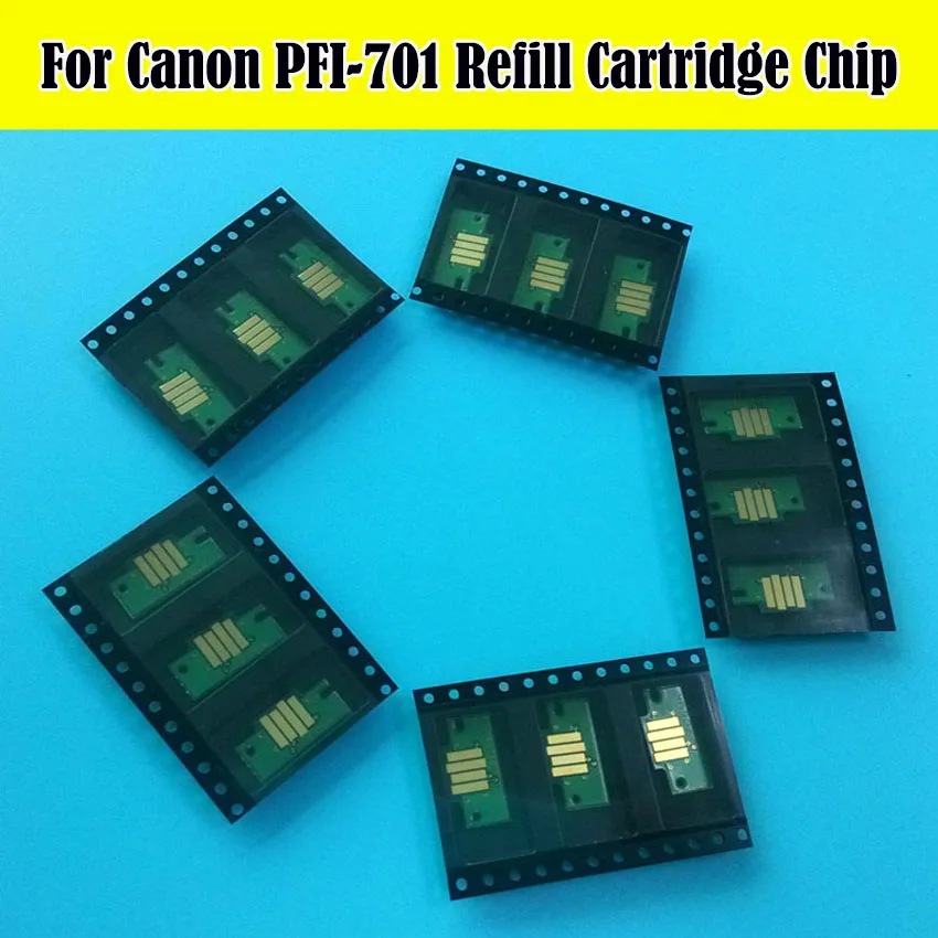 Лучший чип PFI701 для Canon чернильный картридж iPF8000 iPF9000 iPF8100 iPF8110 iPF9110 картриджи-чипы