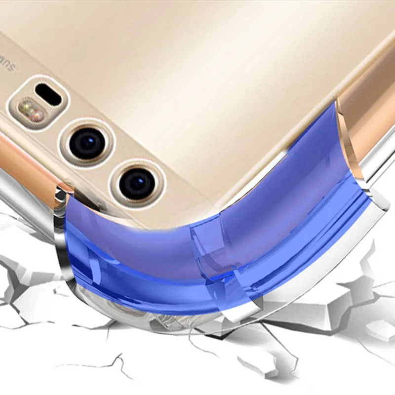 Для Huawei P30 Pro P20 Lite P10 P9 Plus P8 2017 P Smart 2019 чистый чехол бампер силиконовый прозрачный из