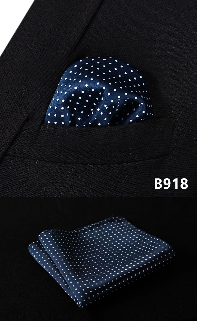 Горошек проверьте мужчин Silk Pocket Square Hanky Свадьба платок# B9 платок классический свадьбу