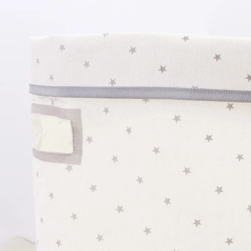 Новое складное ведро для хранения из хлопка и льна корзина белья грязной одежды