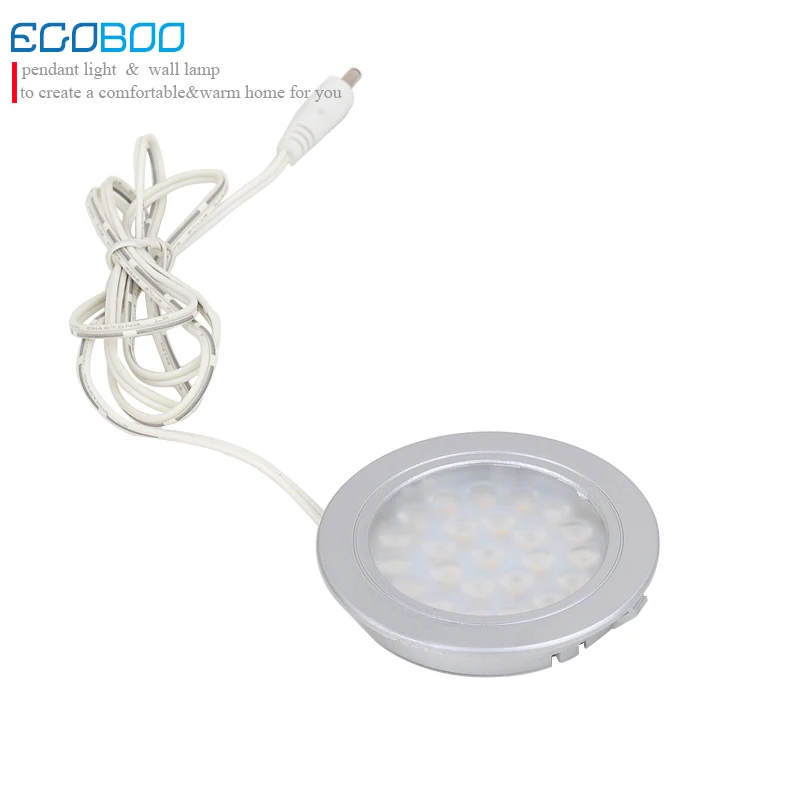 Кухонный Светильник с круглым поверхностным креплением алюминиевый