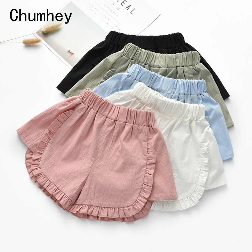 

Chumhey 2-7T shorts for girls pants baby girl clothes girls shorts summer american clothing Thin Soft casual short pants