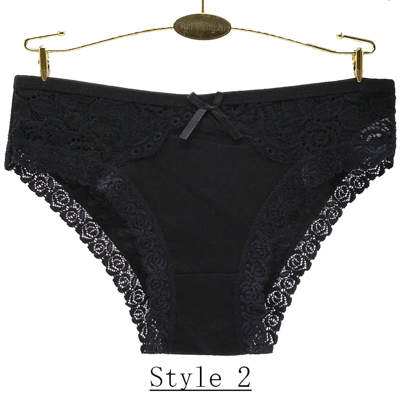 Style 2 1 шт., сексуальные женские трусики, соблазнительное нижнее белье с низкой талией, хлопковое нижнее белье, мягкие удобные модные красивые трусы - Цвет: Style 2