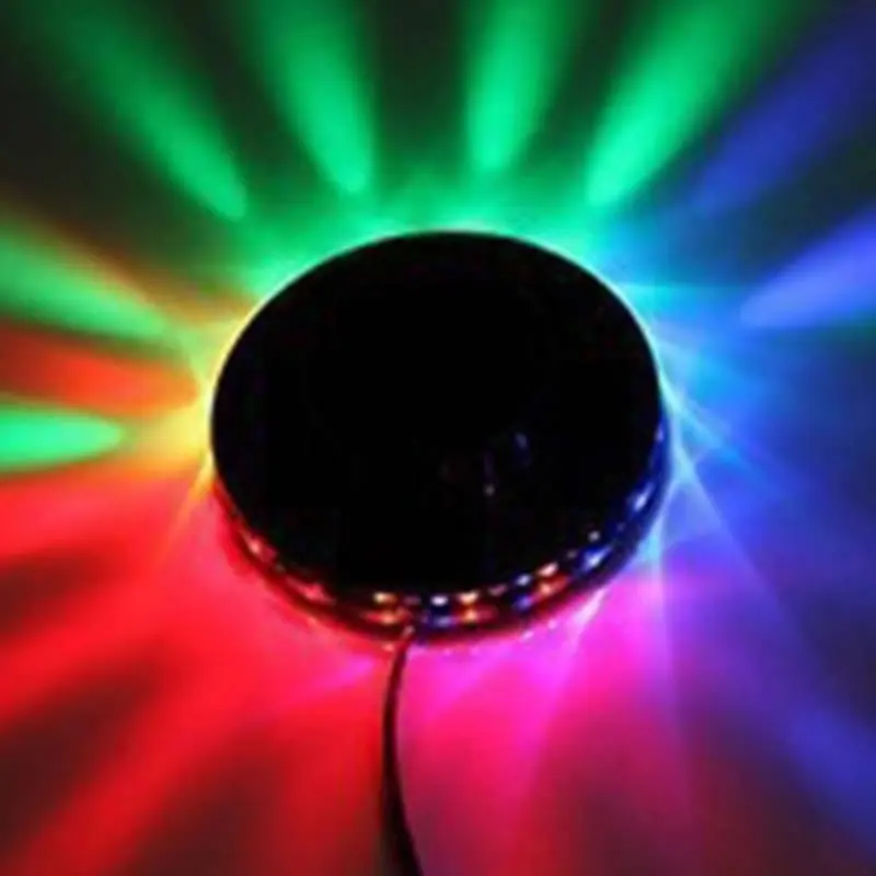 SPLEVISI Sunflower 48LED Авто вращающийся LED RGB сценический свет для бара вечеринки диско DJ