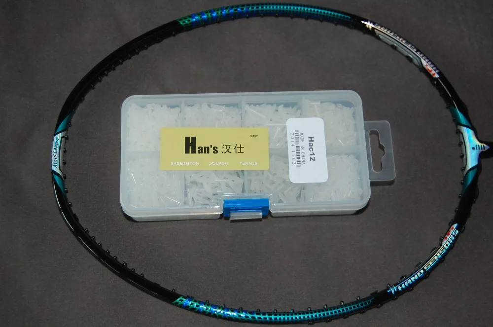 Ракетки для бадминтона прокладки люверсы один пакет с 8 типами люверсов|badminton