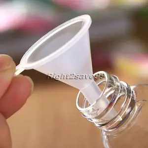 10 шт.лот, маленький пластиковый флакон с арома-распылителем, косметический инструмент с наконечником, мини-жидкие масляные воронки для флаконов, экологически чистые