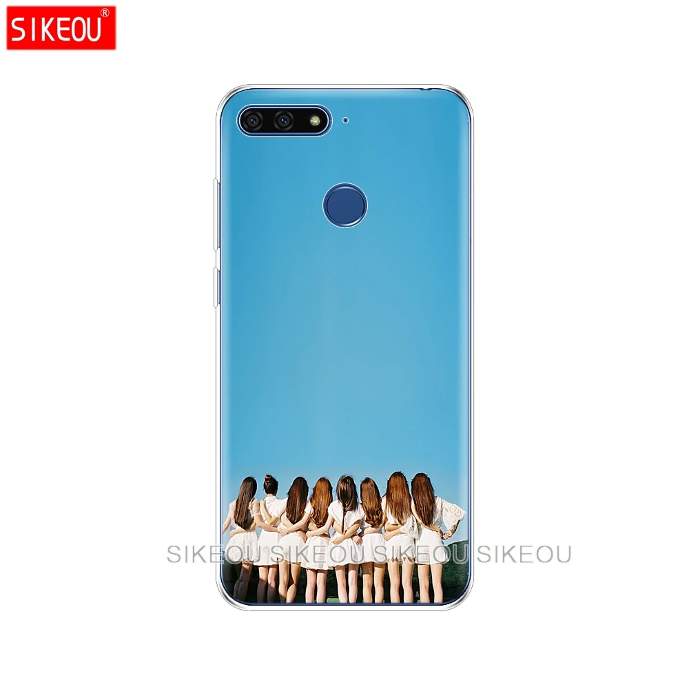 Силиконовый чехол для телефона Huawei Honor 7A PRO 7C Y5 Y6 Y7 Y9 2017 2018 Prime Two Kpop|Бамперы| |