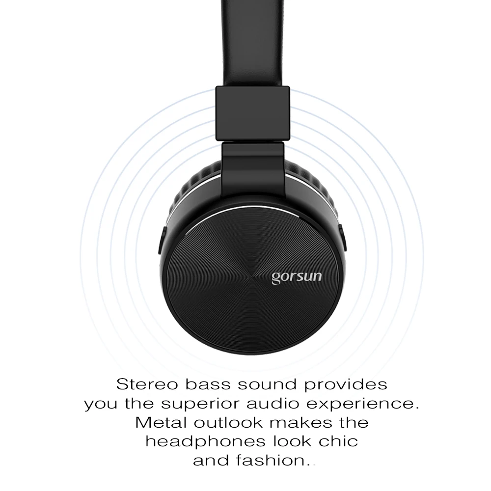 Беспроводные наушники Складная гарнитура Bluetooth с микрофоном Стерео 8 часов