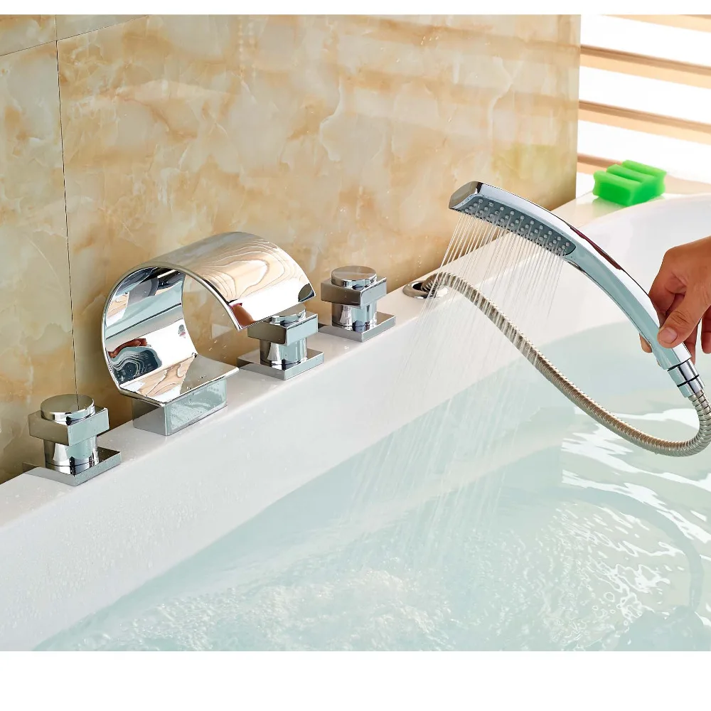 Смеситель для душа с водопадом 5 шт. | Обустройство дома