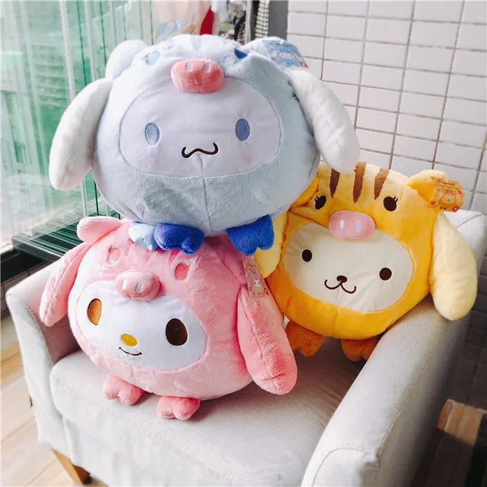 Мультяшная My Melody Cinnamoroll пудинг собака стать Свинкой плюшевые игрушки мягкие
