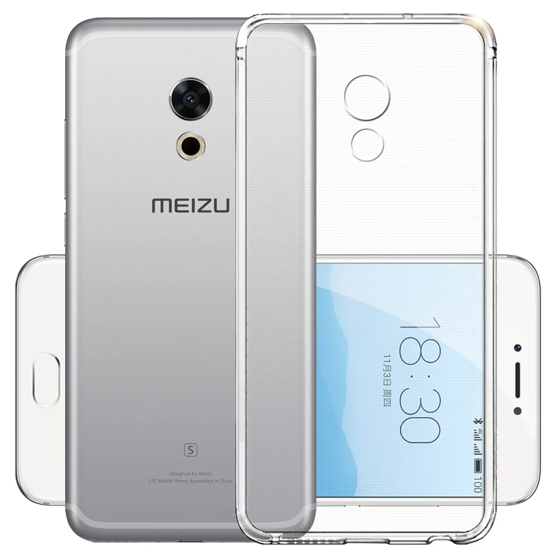 Прозрачный чехол для Meizu M6 Note m5 M5C 15 16 Plus m9c C9 Pro m8 m9 note прозрачный мягкий силиконовый