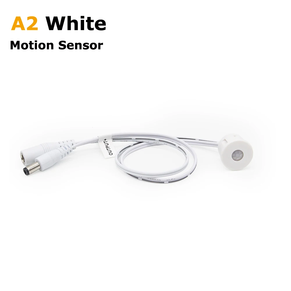 Model A2 White Движение Сенсор движения 12В Сенсор светильник переключатель 24V сенсорный Сенсор выключатель автоматического включения выключения светильник таймер инфракрасная ПИР-Сенсор - Цвет: Model A2 White