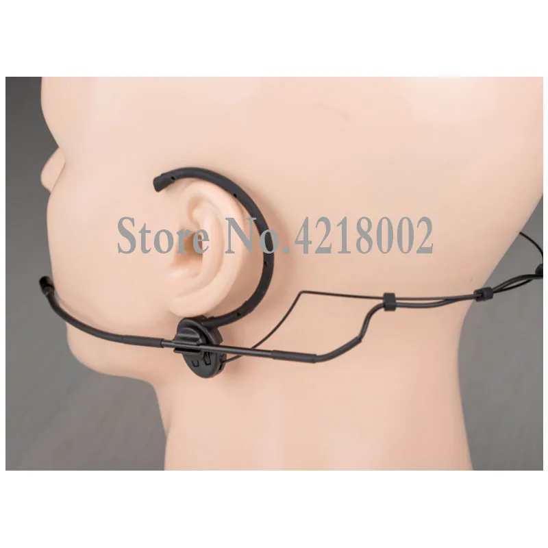 Черная гарнитура головной убор микрофон для Sennheiser EW SK 100 300 500 G1 G2 G3 Беспроводная