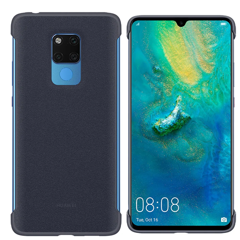 huawei mate 20 X чехол Обложка на заднюю панель из искусственной кожи официальный huawei mate 20 X чехол для телефона автомобильный Магнитный чехол-держатель mate 20 X