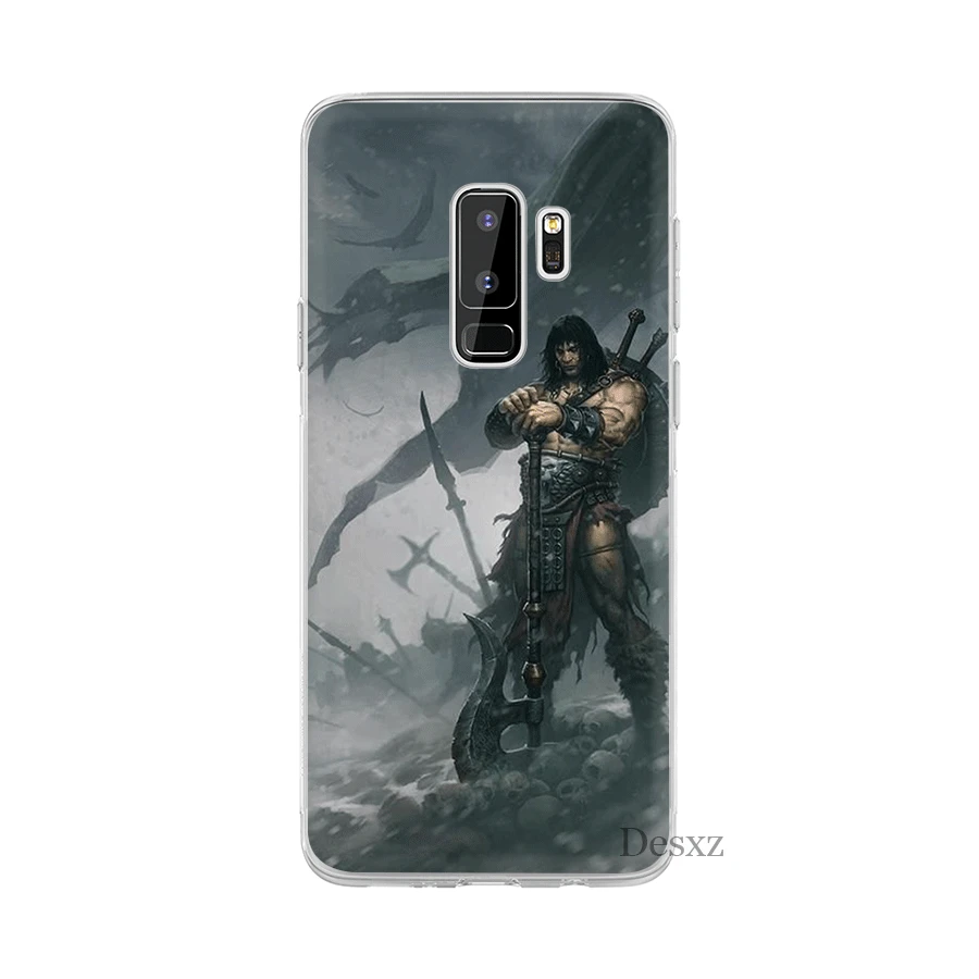 Чехол для телефона Desxz Vikings Samsung Galaxy Note 8 9 A10 A30 A40 A50 A70 M10 M20 M30 жесткий чехол |