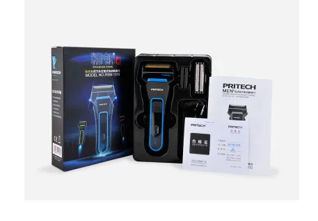 Electric Shaver Men's reciprocate razor rechargeable shaver head Washable cheap Care Equipment Double-Blade Head | Бытовая техника