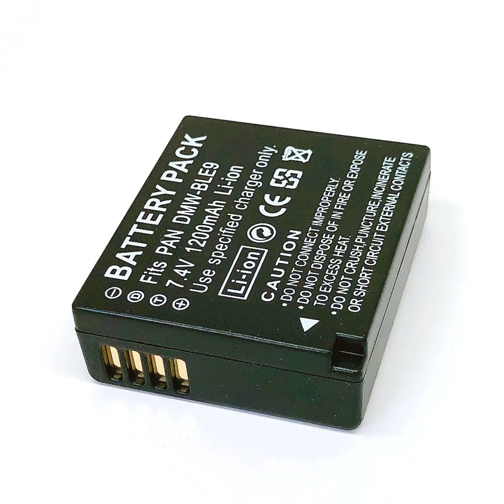 DMW-BLG10 DMW-BLE9E DMW BLG10E BLG10PP BLE9 BLE9PP BP-DC15 Battery for Panasonic DMC-GF3 GF5 GF6 GX7 GX80 GX85 ZS60 ZS100 TZ100