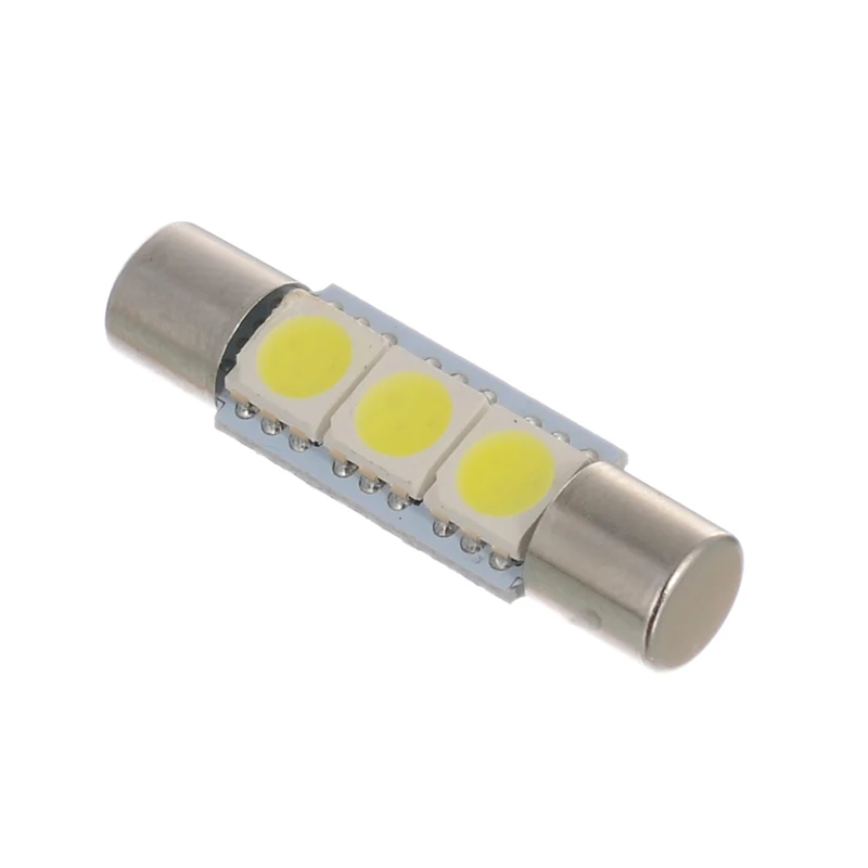 Светодиодный зеркальный светильник 10 шт. белый 29 мм 5050 3SMD | Автомобили и мотоциклы