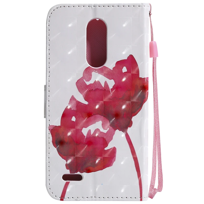 JYERAECOM Painted Flip PU Leather + Wallet Cover Case For Coque LG K8 2018 Phone Capa | Мобильные телефоны и аксессуары